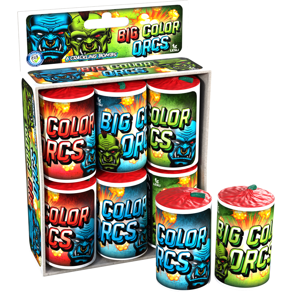 Lesli Big Color Orc´s