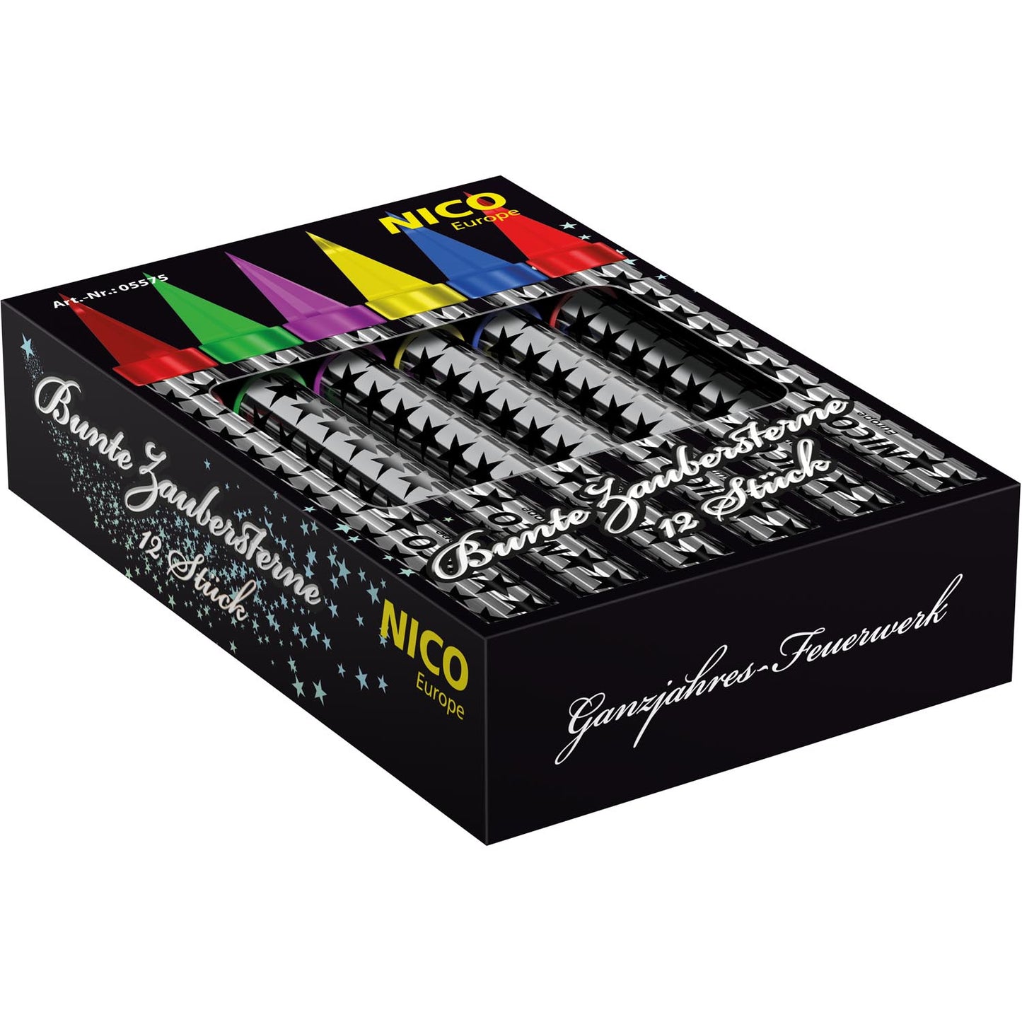 Nico Zaubersterne Bunt 12er Schachtel