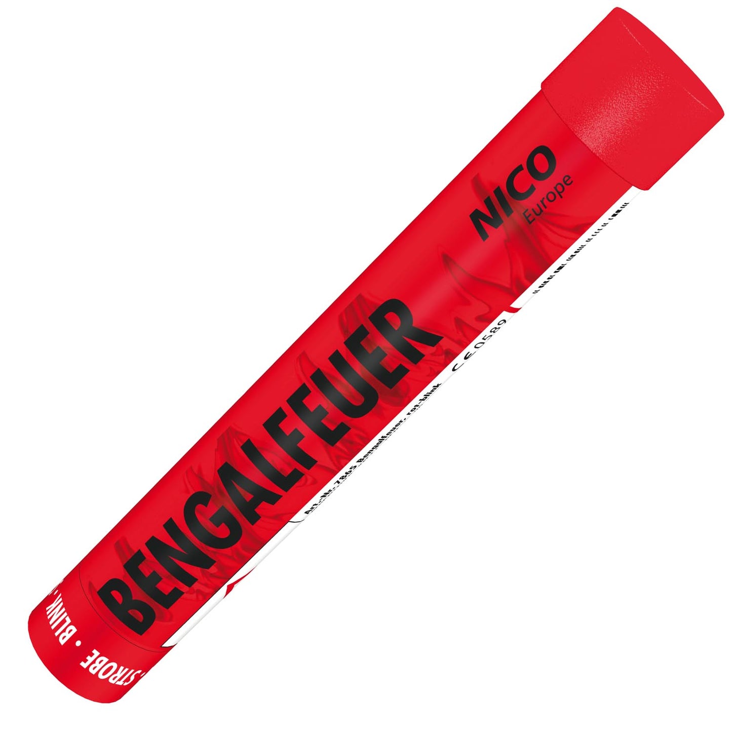 Nico Bengalfeuer Rot blinkend - KAT F1