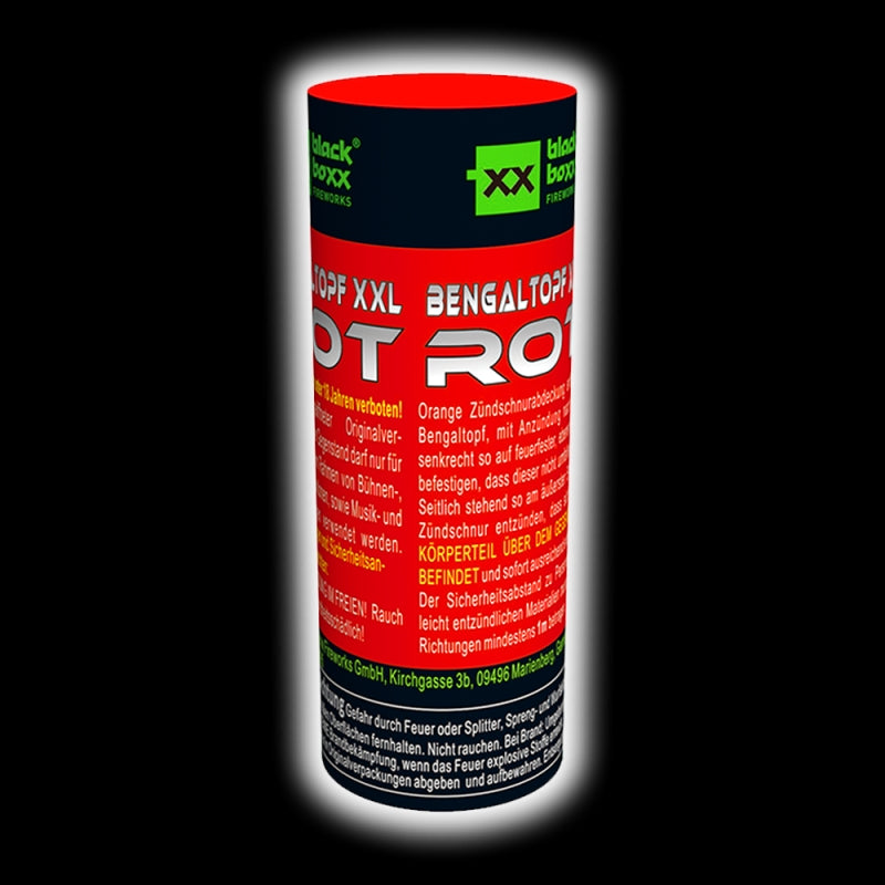 Blackboxx Bengaltopf XXL Rot