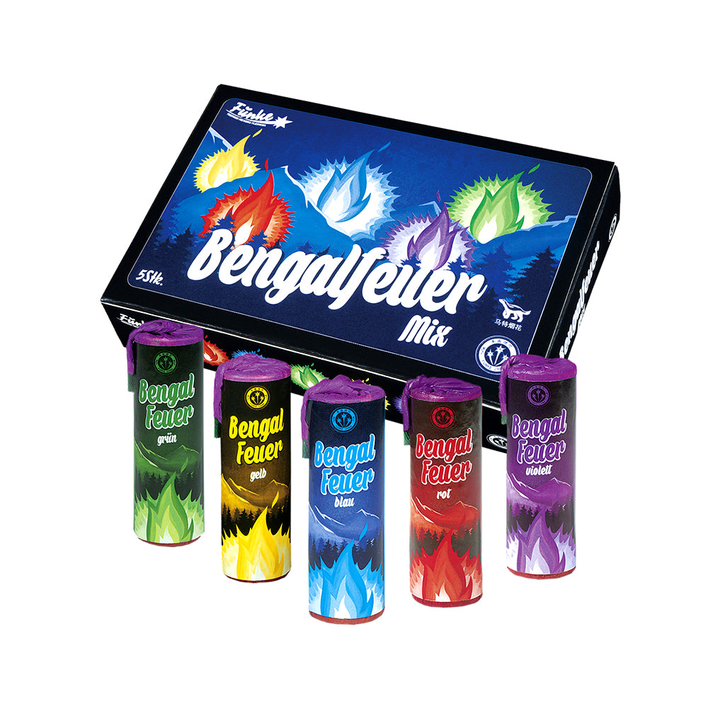 Funke Bengalfeuermix 5 Farben