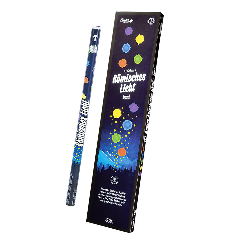 Funke Römisches Licht 10 Schuss Bunt