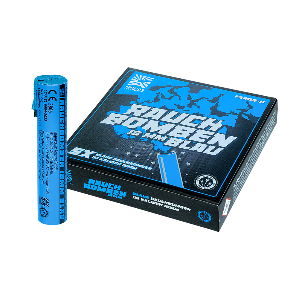 Argento Rauchbomben 18mm 5er Blau