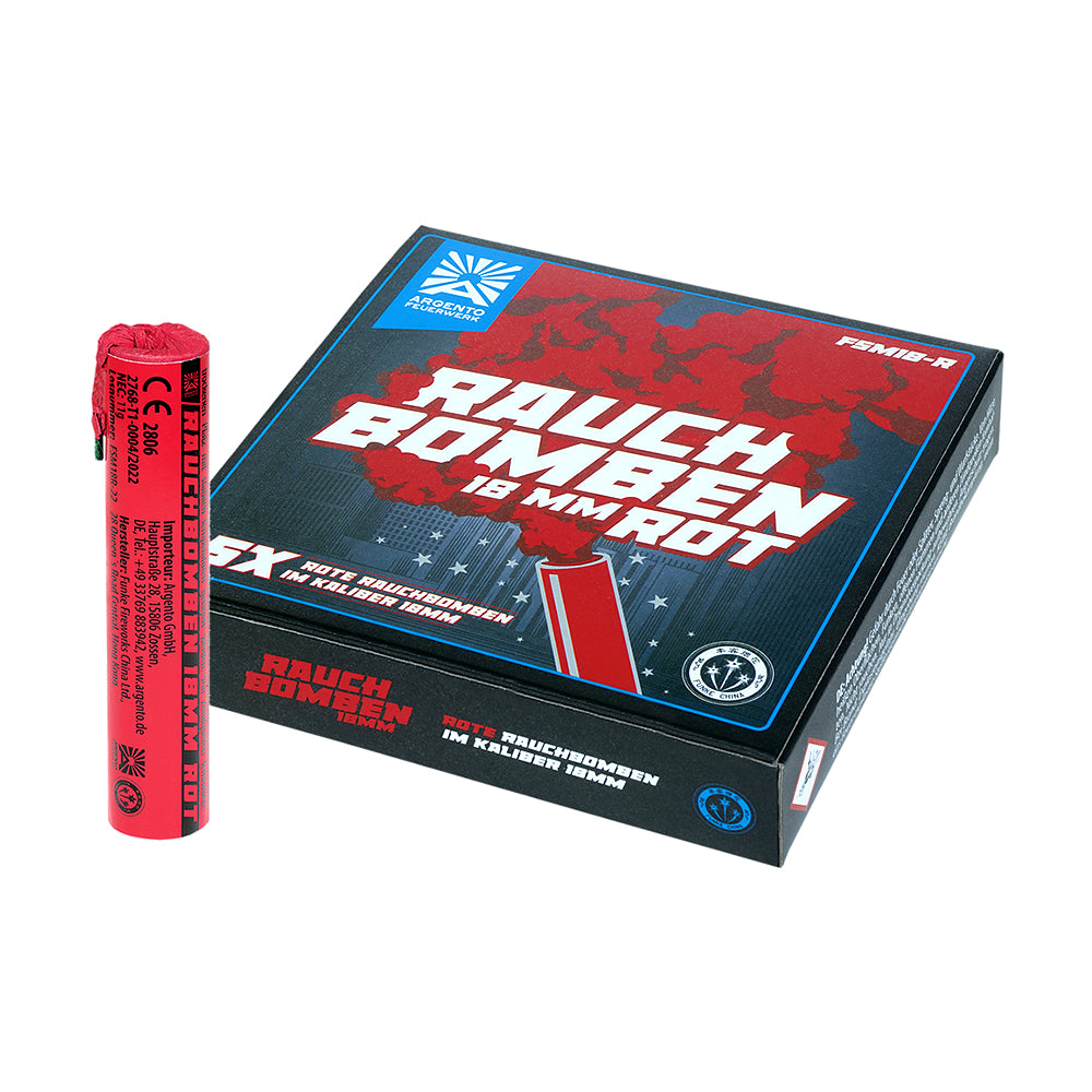 Argento Rauchbomben 18mm 5er Rot