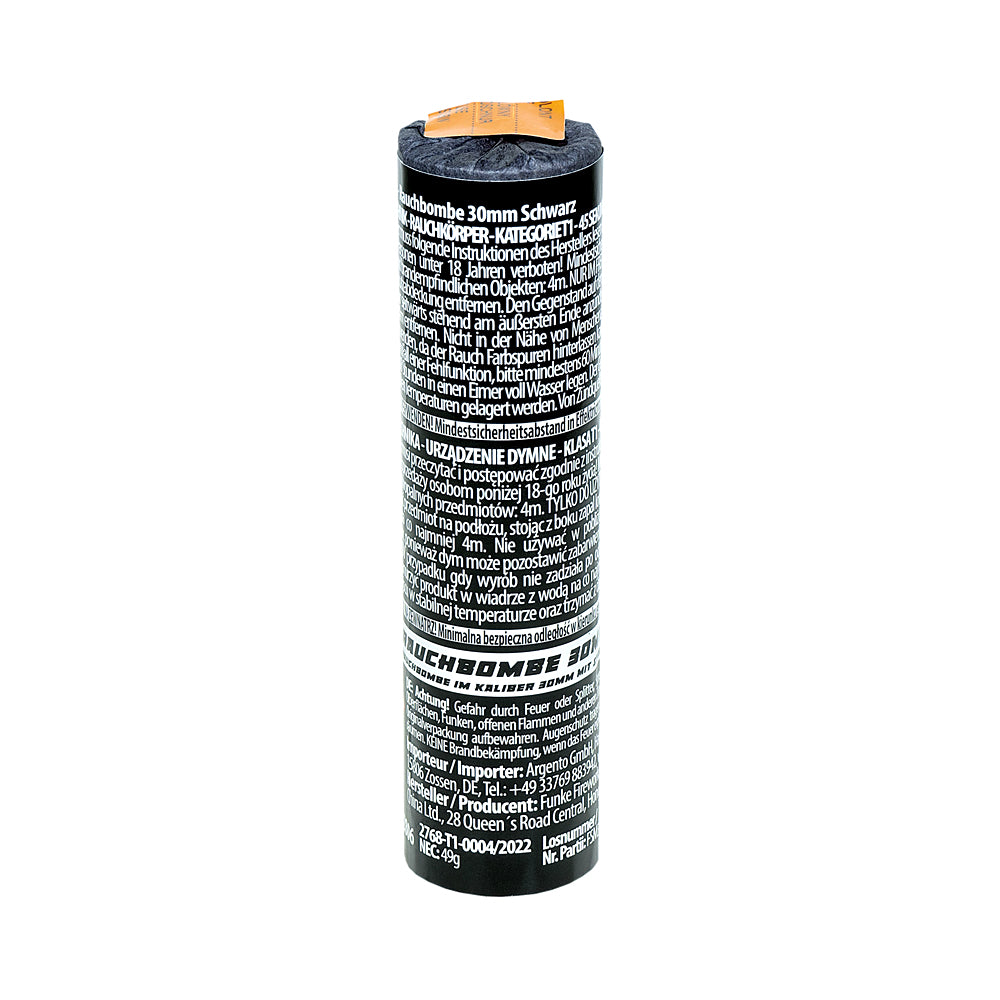 Argento Rauchbombe 30mm Schwarz