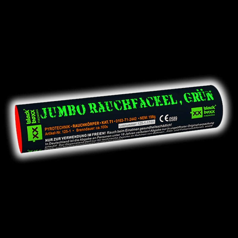 Blackboxx Jumbo Rauchfackel Grün