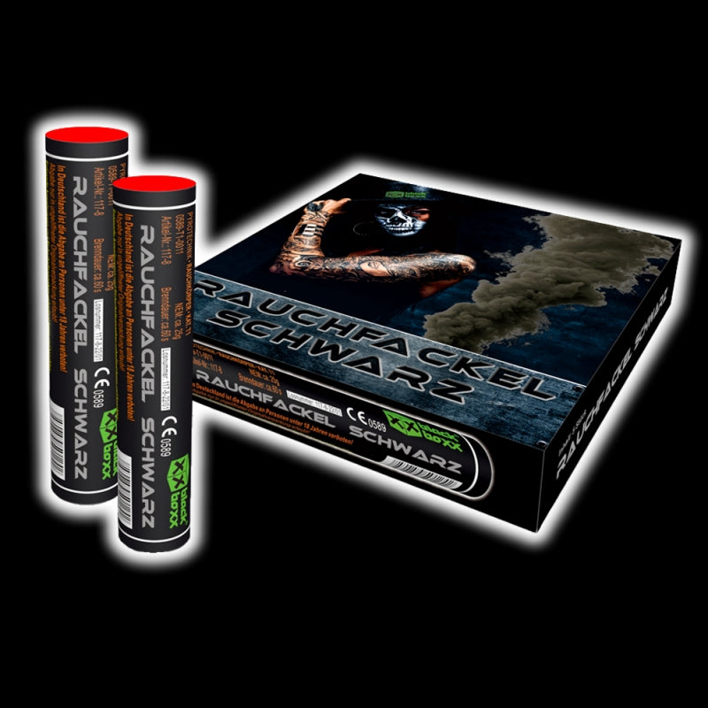 Blackboxx Rauchfackeln 5er Schwarz