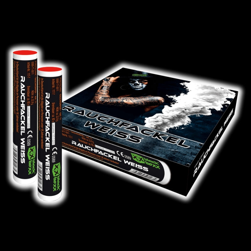 Blackboxx Rauchfackeln 5er Weiß