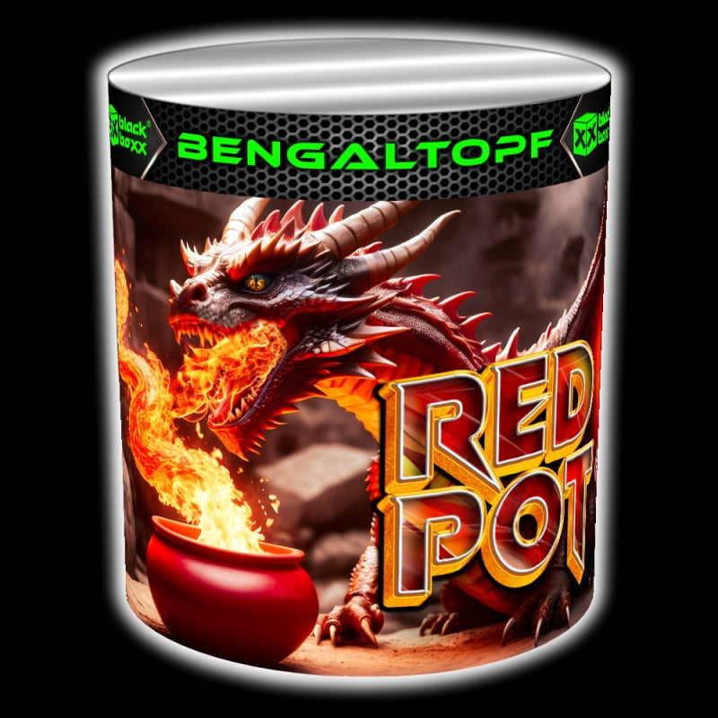 Blackboxx Red Pot Bengaltopf