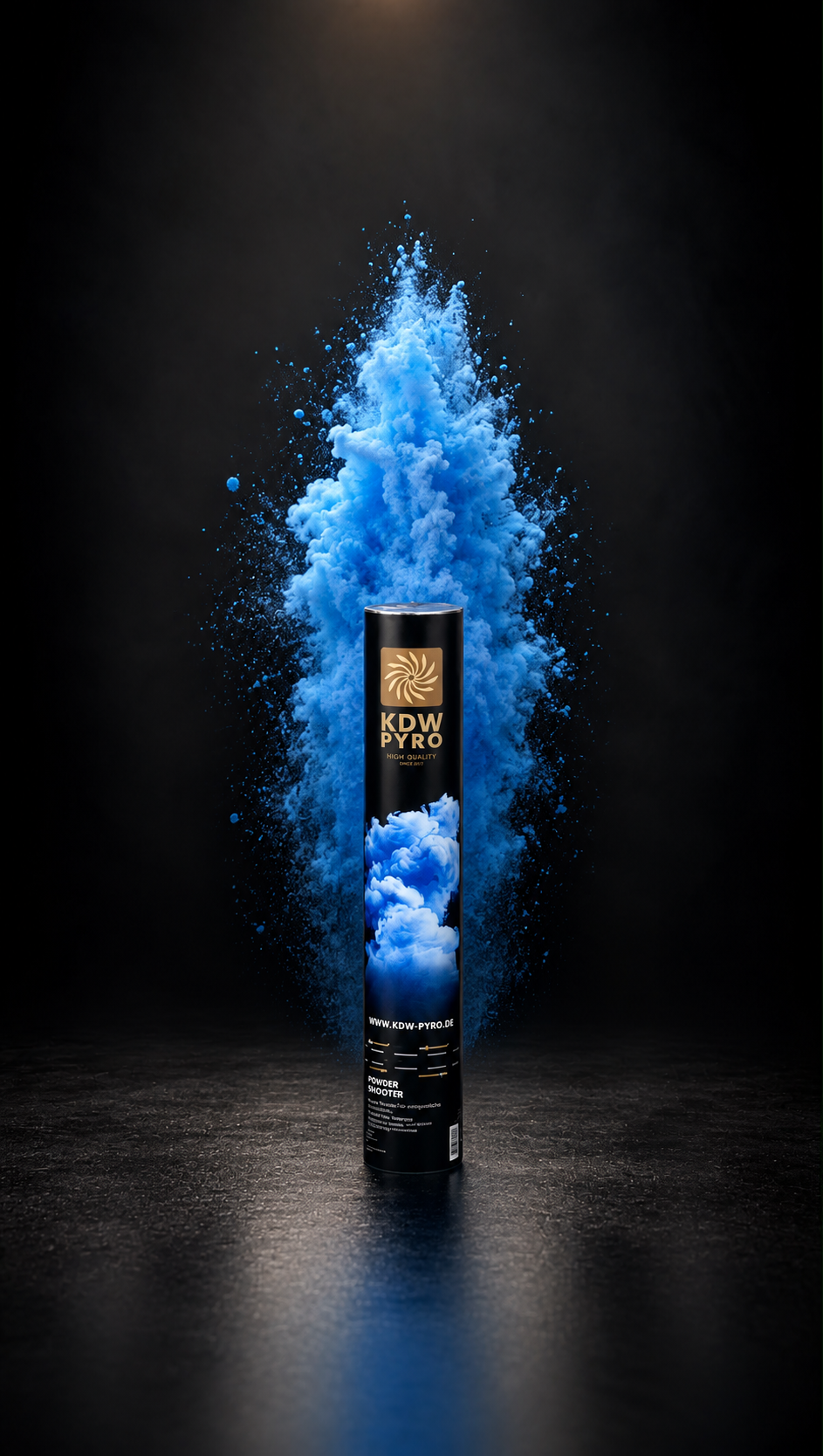 KDW Pyro Powder Shooter Blau
