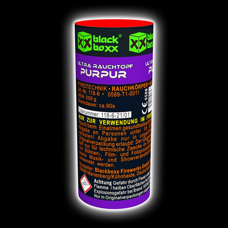 Blackboxx Ultra Rauchtopf Purpur