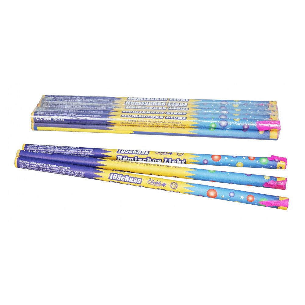 Funke Römisches Licht 10 x 20 Schuss bunt
