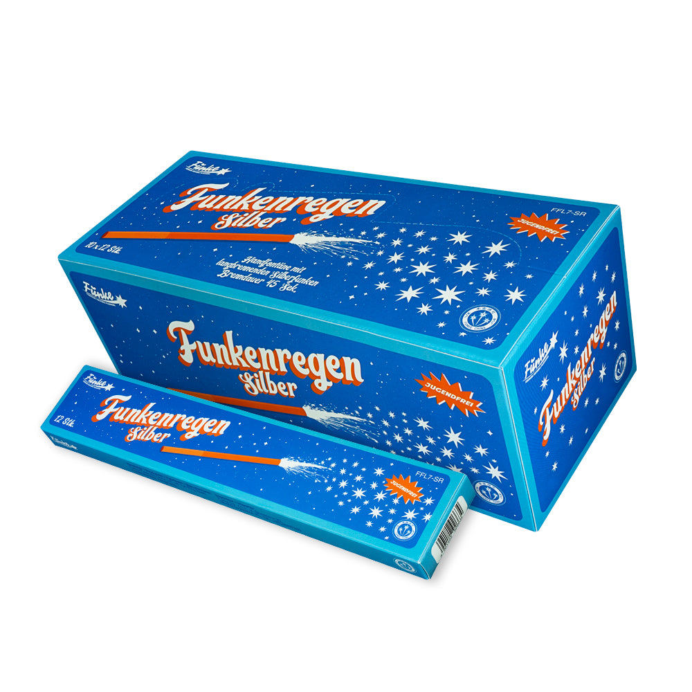 Funke Funkenregen Silber