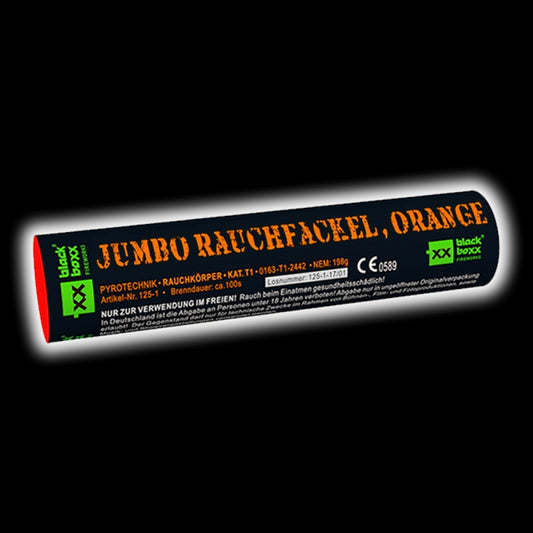 Blackboxx Jumbo Rauchfackel Orange