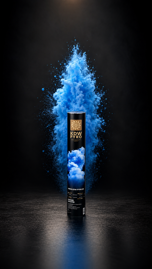 KDW Pyro Powder Shooter Blau