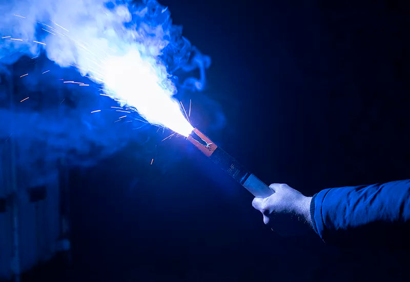 Breslauer Handfeuer Blau