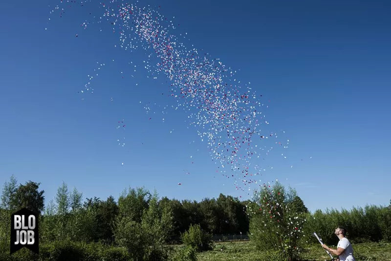 Pyroland Konfetti Shooter Herz über Kopf 80cm